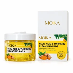 Disques nettoyants MOIKA acide kojique et curcuma