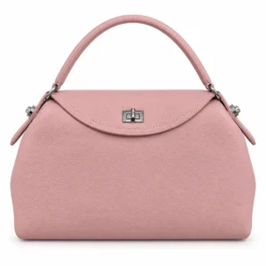 Sac arrondi rose poudré